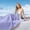 Light Purple, variant on 1PC plain color summer cool quilt ,soft and skin-friendly ,noon break blanket,breathable cooling fabric ,helps improve sleep quality,lightweight(Navy Blue，Queen,229*229）