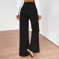 thumbnail image 5 of Womens Workout Comfy Leggings No Front Seam Straight Leggings Low Waist Gym Yoga Pants XL, 5 of 7