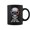 Black, variant on Total Solar Eclipse 2024 Ohio Skull Solar Eclipse Coffee Mug