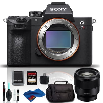 Sony Alpha a7 III Mirrorless Digital Camera, 24.2MP Sensor, 4K