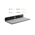 thumbnail image 1 of Miulika Support de Haut-Parleur Bluetooth, Design Acrylique Universel, Durable et Peu Encombrant, Noir, 1 of 9