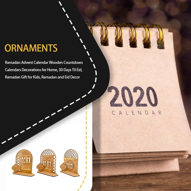 Good Rack Calendar justharion Calendar Count down Wood Calendars Rack Decoration Festival ...