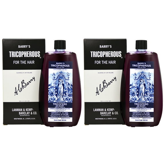 Lenman & Kemp-Barclay Barry's Tricopherous black 8oz (Pack of 2)