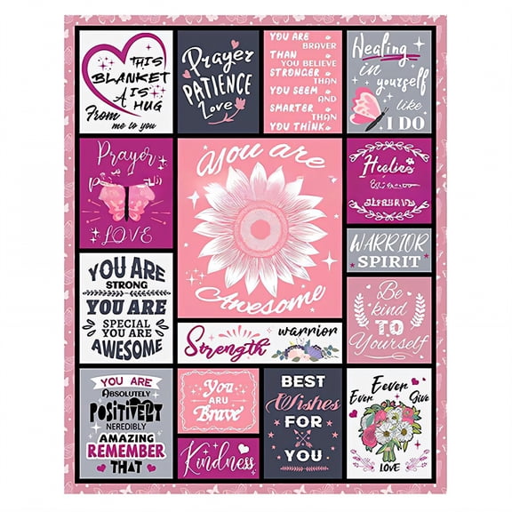 AUQ Throw Blanket,Soft Touch Layer Cute Blanket,Portable Relaxation Blanket,Throw Blankets,Style1,27*40in