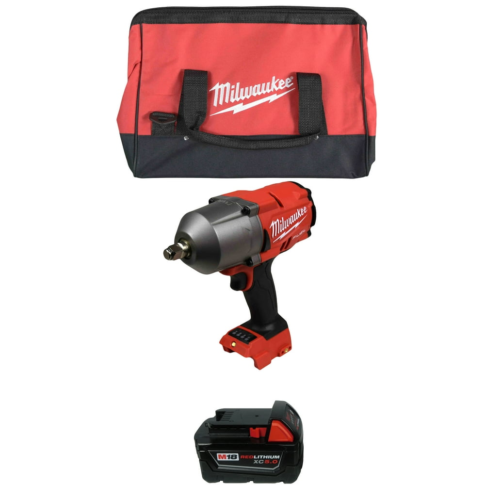Milwaukee 276720 1/2" High Torque Impact Wrench w/ 48111850 5.0Ah