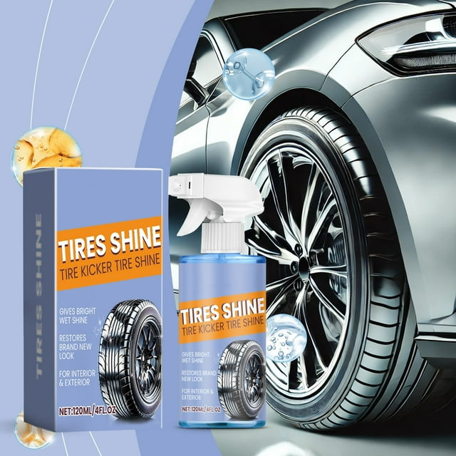 Aursykel Agent de Revêtement de Pneu de Voiture Premium pour une Protection Longue Durée contre le Vieillissement et la Saleté, Inclut une Application Facile pour une Apparence de Pneu Améliorée et une Durée de Vie Prolongée du Pneu