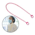 thumbnail image 4 of TISHITA 2xlanière de Visage Support de Couvre-Visage Collier Cordon Sangle de Lunettes Rose Rouge, 4 of 8