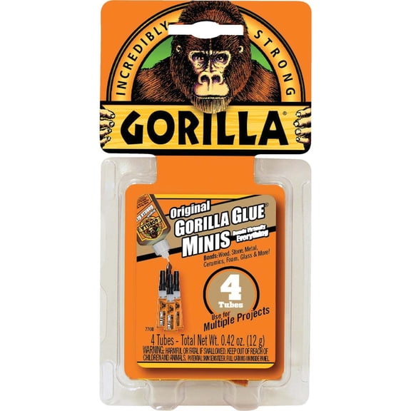 Gorilla Original Gorilla Glue Minis, 12 g, Brown