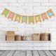 thumbnail image 2 of Kearding Decoraciones Banner Happy Easter Party Supplies Banderines universales para interiores y exteriores Swallowtail Cute Trees Home DFF01 EASTER Kits de decoración para fiestas DFF01 PASCUA Kearding HA059261-01, 2 of 5