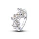 thumbnail image 1 of 2023 Anillo de bodas 925 Anillos de dedo de plata para mujer Flor infinita Princesa Wishbone Corazón Anillo de compromiso Anillo popular Tan Jianjun unisex, 1 of 2