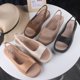thumbnail image 2 of Traje de verano Sandalias Punta cuadrada Moda para mujer Color sólido Punta abierta Casual Parte trasera plana Zapatos de mujer con cinturón fresco, 2 of 6