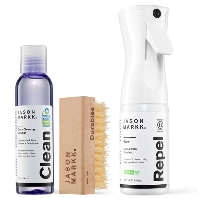 Kit limpiador de calzado Jason Markk Essential de 3 piezas