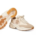 thumbnail image 2 of TORY BURCH Good Luck Trainer, White/New Ivory/Cerbiatto US 7.5, 2 of 4