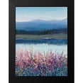 thumbnail image 2 of OToole, Tim 19x24 Black Modern Framed Museum Art Print Titled - Lakeside Mountain II, 2 of 5