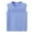 Blue, variant on WERYOUNG Girls Solid Color Sleeveless Crewneck Vest T-Shirts Tops Tee Clothes Children Stylish