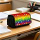thumbnail image 1 of Estuche para Lápices de Fútbol para Niños: Estuche de Papelería de Gran Capacidad con Doble Cremallera y Compartimentos, Bolsa para Bolígrafos con Temática de Fútbol para La Escuela, Organizador Depo, 1 of 7