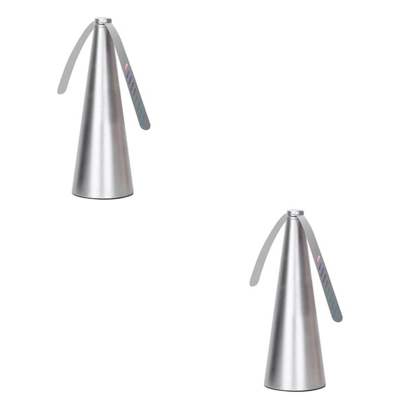 Ventilador repelente de plagas Advancent para exteriores color Plata 2Conjunto