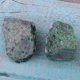 thumbnail image 3 of 2 uds. Piedra de cristal de Natural roca pulida espécimen de piedras naturales Piedra preciosa verde roja perfke Espécimen mineral de cristales crudos, 3 of 9