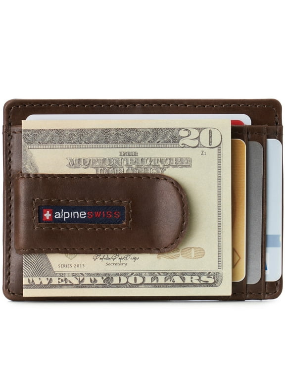 Mens Wallet Money Clip Inside
