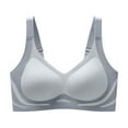 thumbnail image 6 of Fsqjgq Sports Bras for Women Sagging Full Coverage Wireless Bras Color Block Back Support Push Up Bra Bralettes Comfort Underwear Seamless Bra XL, 6 of 6