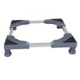 thumbnail image 4 of WESIEVYA Support de Piédestal pour Machine à Laver Lot de 1 Plastique Gris Support Réglable, 4 of 8