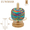 Yellow, variant on EUWBSSR Wooden Yarn Holder Rotatable Bamboo Yarn Skein Spinner Revolving Yarn Ball Stand Dispenser Crochet Accessory for Knitting Crocheting