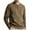 Brown, variant on BXINGOHAI Men's casual Crewneck Sweatshirt Thick Loose fit Soft Basic Pullover Sweatshirt Today Sales Army Green,L
