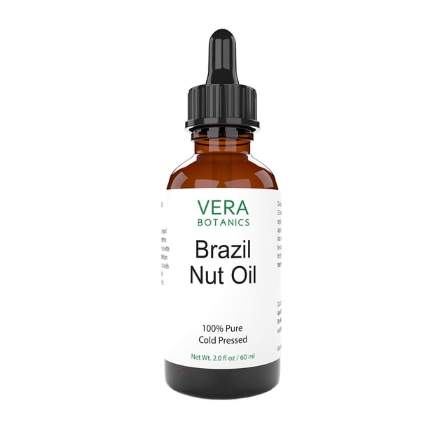Aceite Vera Botanics de nuez de Brasil 100% puro y natural, 30 ml
