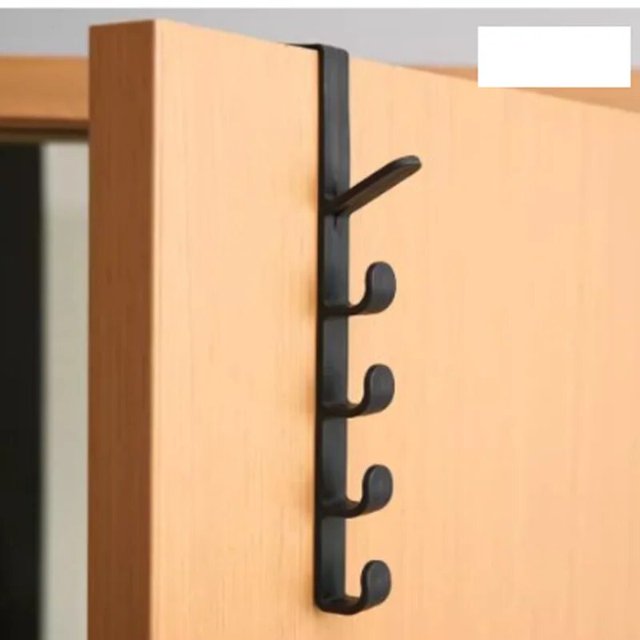 1 fila larga de ganchos detrás de la puerta, estante para bolsas, colgador de almacenamiento para dormitorio, estante de almacenamiento montado en la pared, organizador de sombreros