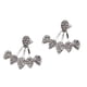 thumbnail image 1 of Pendientes Heart Stud Sunnimix Moda Melocotón Crystal Rhinestone, 1 of 8