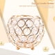 thumbnail image 3 of Centro de Mesa Decorativo Para Mesa, Candelabro Tejido Artificial, Candelabros de Cristal Con Cristal Brillante para Boda, 3 of 7