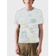 thumbnail image 2 of T-shirt round neck Cartoon Role Pattern loose short sleeve JW845, 2 of 5