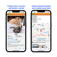 thumbnail image 4 of Pet Dwelling Smart NFC-QR Code Pet ID Tag - Online Pet Profile - Instant Email Alert - Scanned QR Tag GPS Location (Gold Paw), 4 of 8