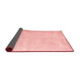 thumbnail image 2 of Ahgly Company Indoor Rectangle Solid Red Modern Area Rugs, 2' x 4', 2 of 4