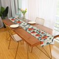 thumbnail image 2 of Yayeee Table Runner 70 inches Long Home Kitchen Dinning Party Decoration, Large Red Floral Pattern, 2 of 7
