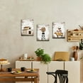 thumbnail image 2 of Farmhouse Animals Framed Canvas Wall Art Rooster Pig Cow Farm Houses Windmills Wall Decor - Funny Artwork Decoration for Home Office Rustic Poster Print for Living room Bedroom Ready to Hang, 2 of 5