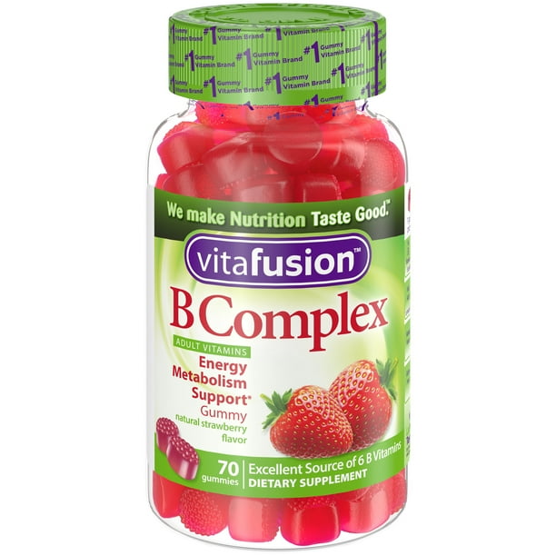 Vitafusion B Complex Gummy Vitamins, 70 ct