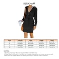 thumbnail image 1 of Vestido De Sudadera Con Capucha De Manga Larga Vestido Con Cuello En V Con Capucha Vestido De Sudadera Con Capucha De Manga Larga Cierre De Cremallera Diseño Con Cordón En La ANGGREK Otros, 1 of 5