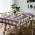 thumbnail image 2 of Buffalo Plaid Tablecloth, Red and Green Checked Table Cloth for Christmas, Waterproof Tablecloth for Kitchen Dining Room Tablecloth Rectangle 60 x 120 inch, 2 of 6