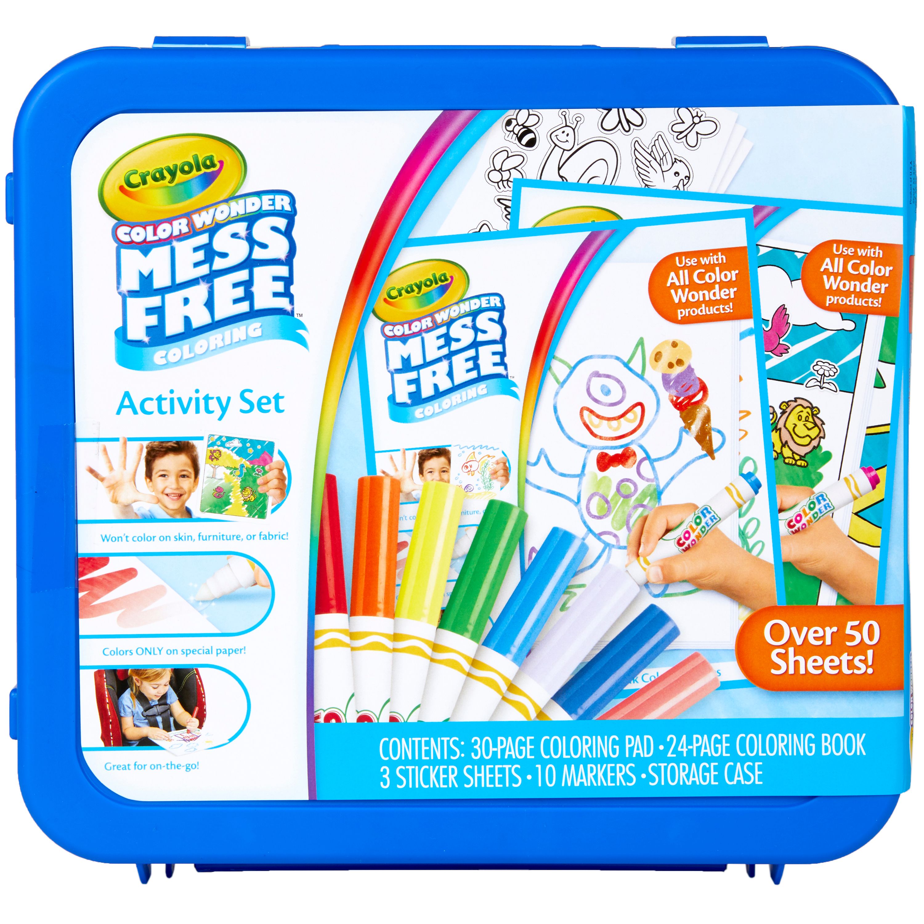 Crayola Color Wonder Mess Free Coloring Set, Beginner Child, 68 Pieces - image 5 of 8