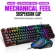 thumbnail image 5 of InnotechSC Combo de Teclado y Mouse para Juegos de 104 Teclas con Teclado de Computadora Silencioso Retroiluminado RGB, Panel Totalmente Metálico, Teclado para PC con Iluminación Impermeable, Teclado con Cable USB para Jugadores de PC Xbox, 5 of 10