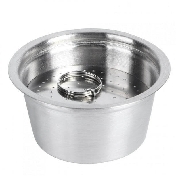 Cápsula de café de acero inoxidable cápsulas de café recargables taza universal para cápsulas de café accesorio reutilizable para máquina de café con tapas de silicona ANGGREK Otros