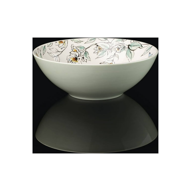 Oneida Entertain 365 64 oz Botanica Porcelain Serving Bowl