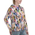 thumbnail image 6 of Sigee Colourful Horses for Women's Pullover Hoodie Sweatshirts Adult Casual Long Sleeve Sweatshirts ,Sizes S-2XL-Large, 6 of 7
