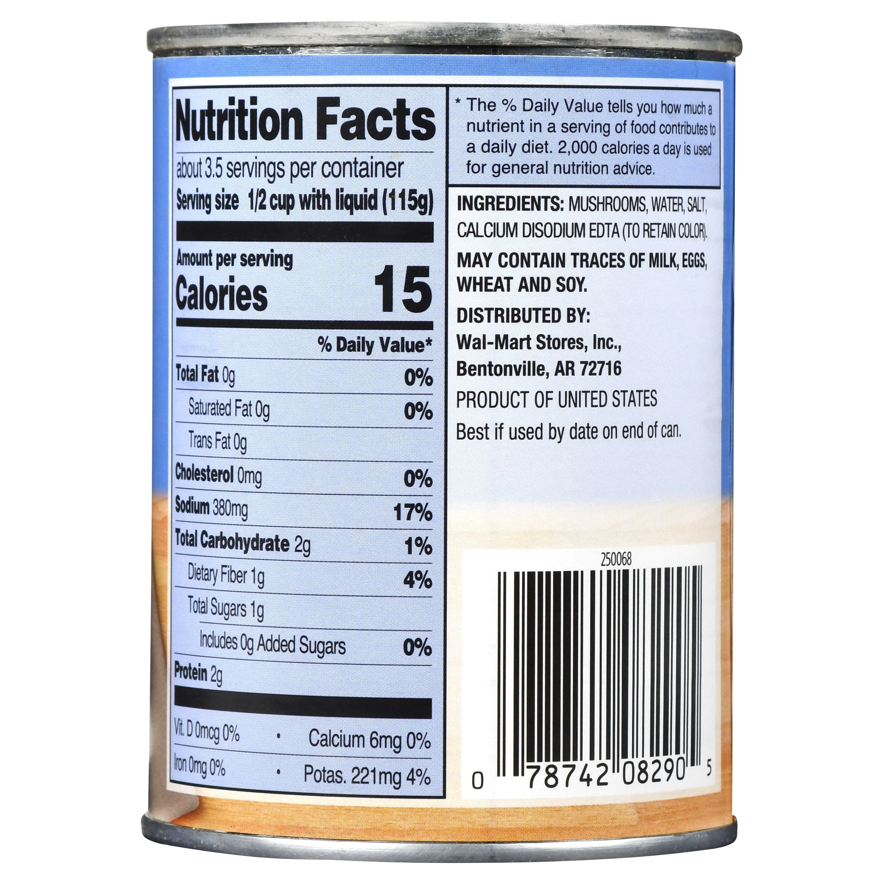 Calories In Canned Mushrooms All Mushroom Info