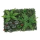 thumbnail image 4 of Panel de pared de plantas de césped con follaje artificial de plástico para decoración de bodas, 5 estilos Verde B, 4 of 9