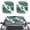 Aztec Cactus, variant on Yuyamidu Aztec Tribal Gemoetric Car Sun Shade Windshield Red Windshield Cover Car Accessories for Audo Truck Van 2 Pcs Easy to Install Sun Visor for Car Windshield