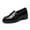 Black, variant on Fesfesfes Women Shoes Round Toe Versatile Flat Shoes Soft Bottom Large Size Casual Color Shoes 38(6.5)