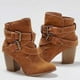 thumbnail image 1 of Botas de invierno a la moda de talla grande para mujer, botas de suela gruesa, tacones altos para mujer, botas cortas, zapatos Wmkox8yii  hfjk664, 1 of 3