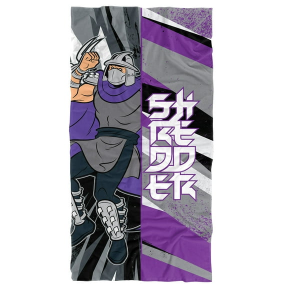 TMNT Beach Towel, 30"x60", TMNT Shredder Beach Towel